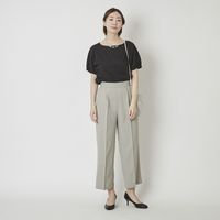 FANTASTICDAYS/センタープレスワイドパンツ