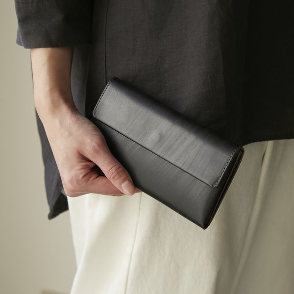 SAFUJI/ミニ長財布うすめ ブライドルレザー -【当店限定】薄さを極めた