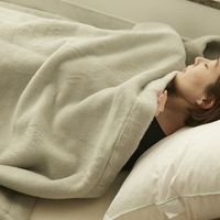 三井毛織/エジプト超長綿の掛け毛布 シングル