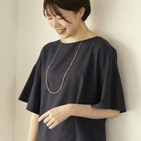 STELLA CIFFON/チェコビーズ3wayネックレス