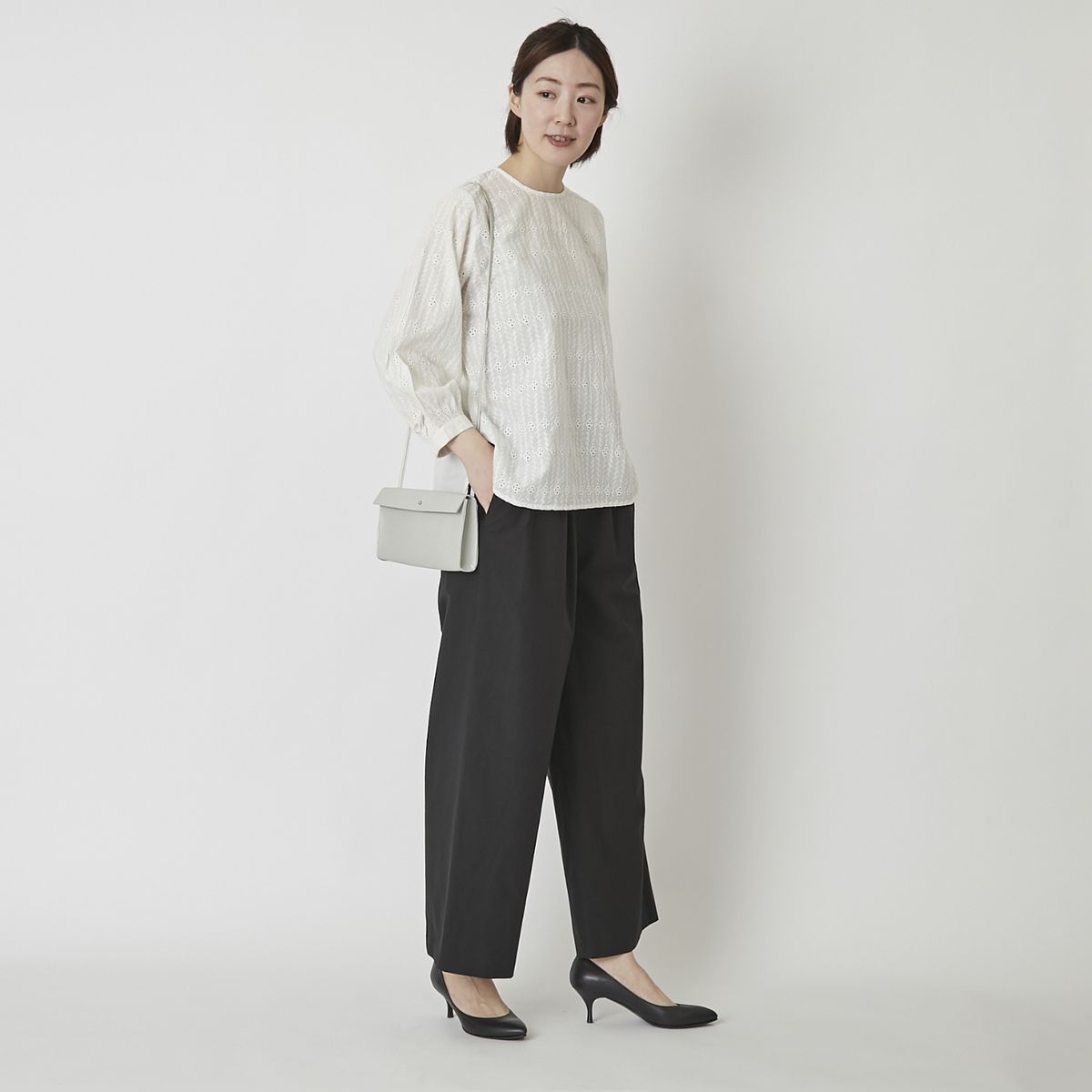 FANTASTICDAYS/タイプライターワイドパンツ