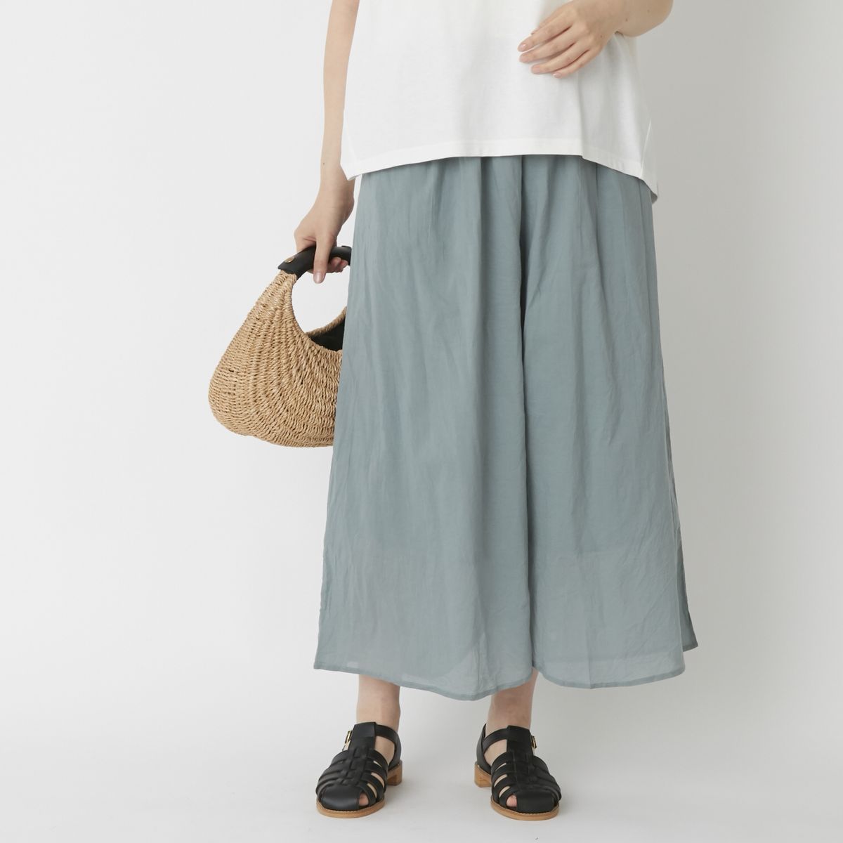 Brocante/コットンボイルピエロパンツ