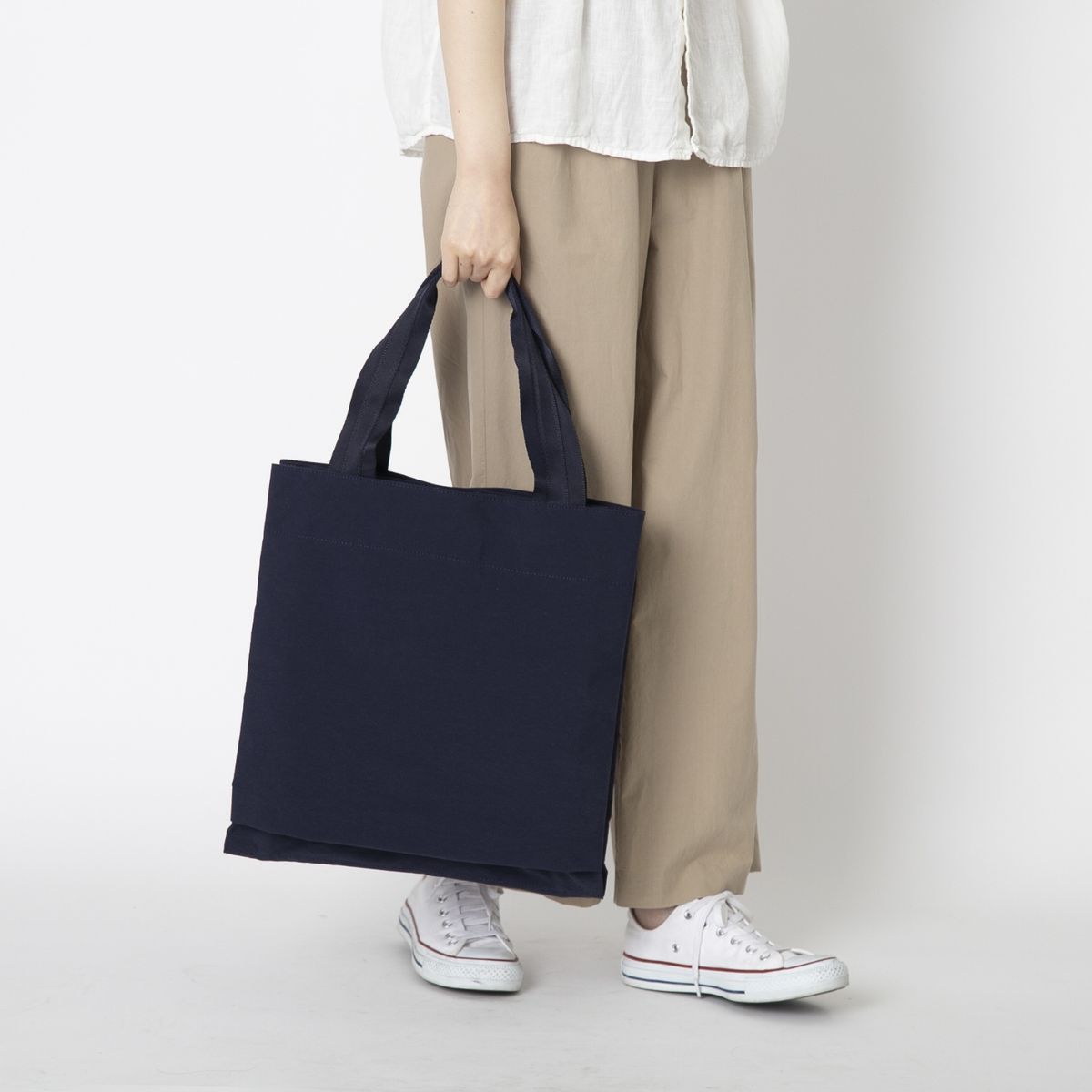 MAISON CANVVAS/スクエアトートバッグ