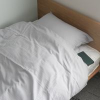 掛け替えが簡単な布団カバー 和晒ガーゼ シングル