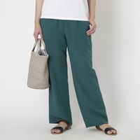 FANTASTICDAYS/リネンレーヨンストレートイージーパンツ