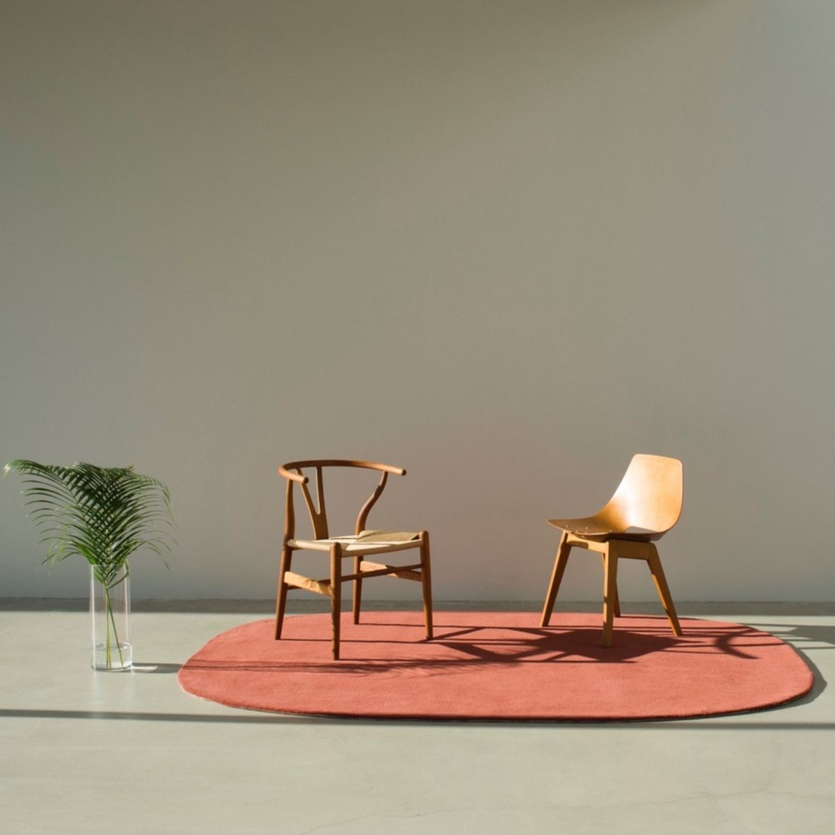 WOOLRUG/British Colour 楕円 L