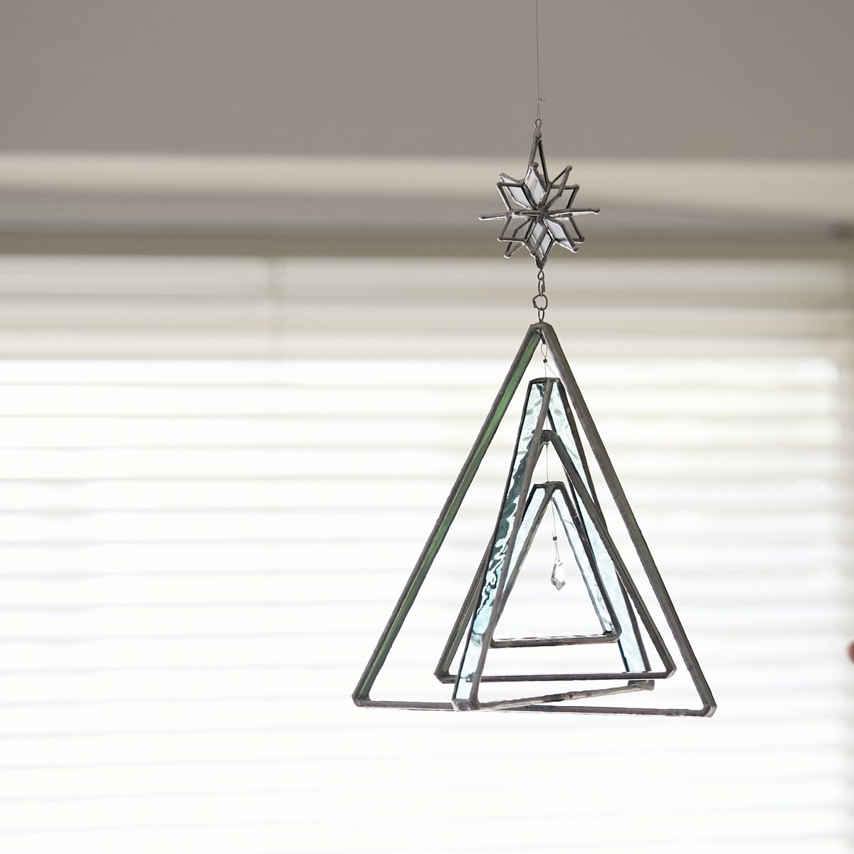 micat glass/ステンドグラスのツリーモビール