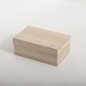 増田桐箱店/桐のシューケース かぶせ型 High