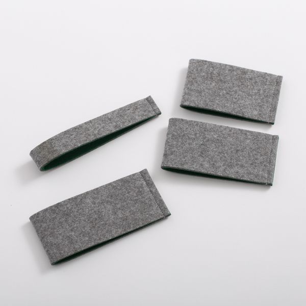Ocha SURU?/Glass Kyu-su 01用フェルトスリーブ 4種セット -あたたかい