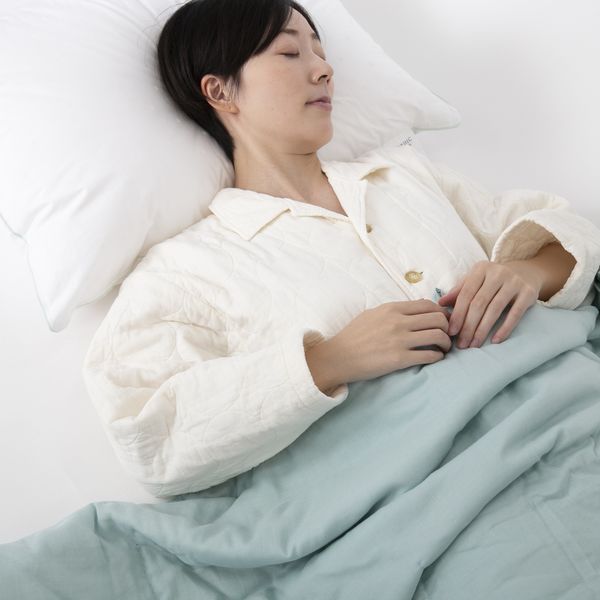 パシーマ えり付き長袖パジャマ -抜群の吸放湿力でサラっと蒸れない