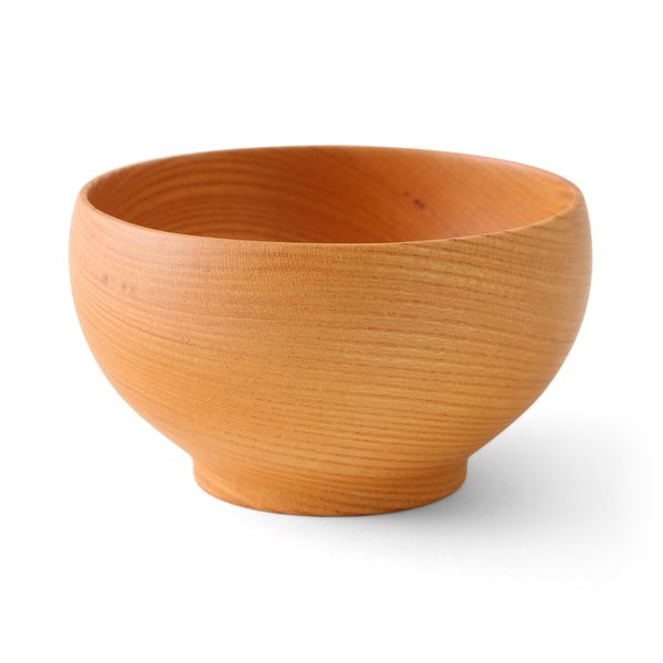 薗部産業お椀 大　2客 薗部産業/銘木椀 LL -その日のメニューを問わず活躍する、天然木のお椀