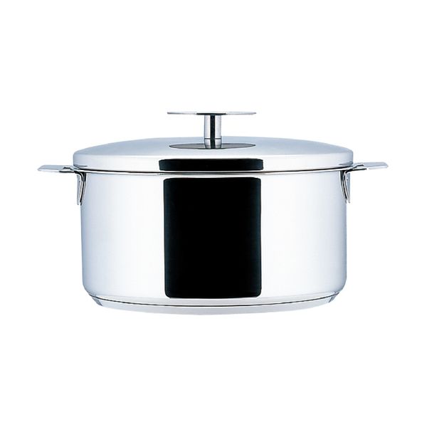 CRISTEL/グラフィット 深鍋 16cm -収納性抜群！ハンドル着脱式の