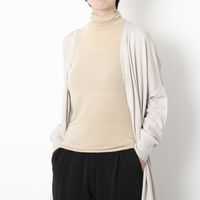 kiso natural dye/テンセルカシミヤ草木染めタートルネック