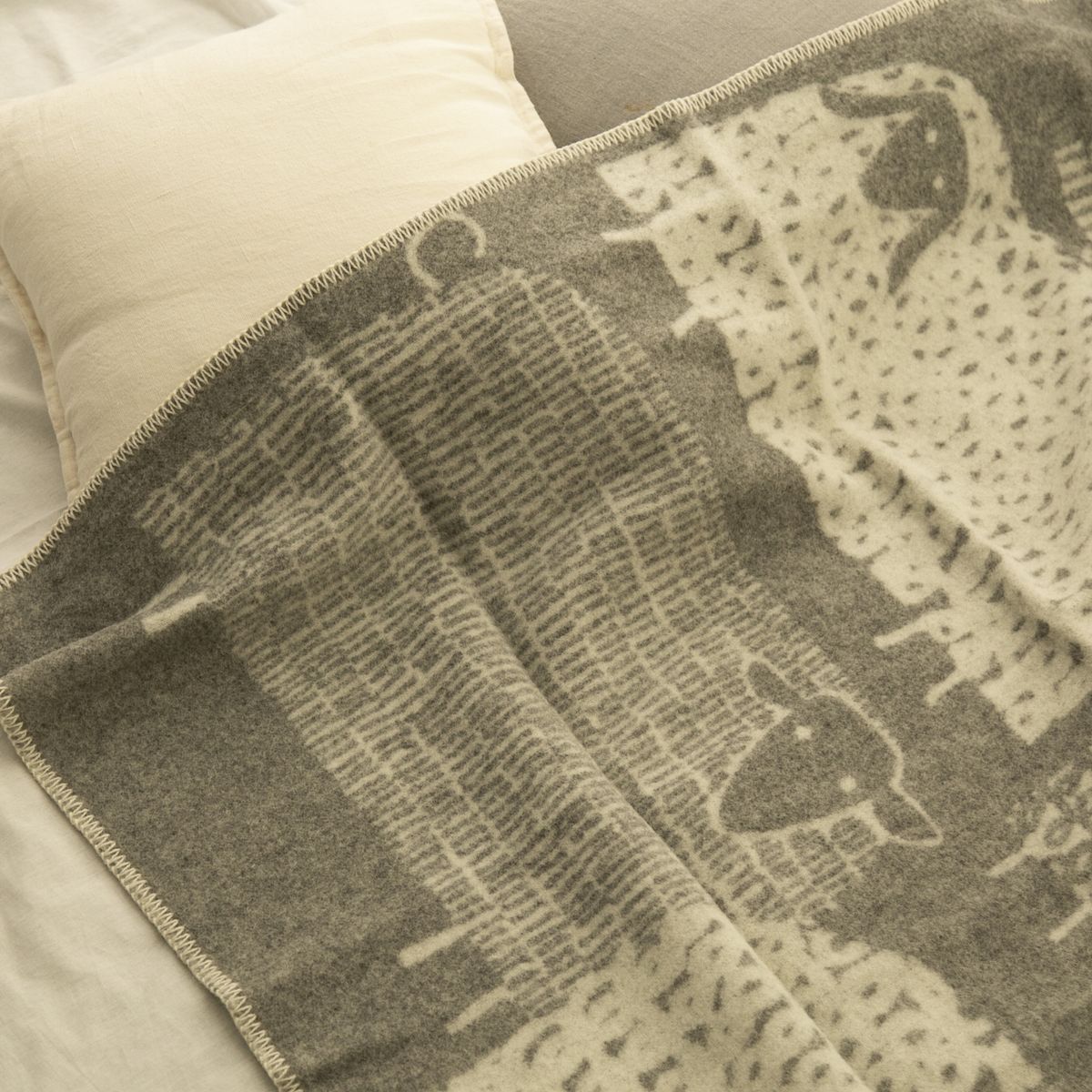 LAPUAN KANKURIT/PAKAPAAT ウールブランケット 130×180cm