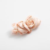 高知の珊瑚ブローチ大　薔薇L