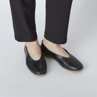 SHOESbakery/足に優しい深履きのバレエシューズ