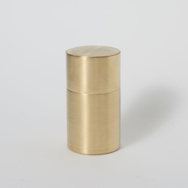 保堂/茶筒 長型 120g -茶葉の鮮度を保ちやすい、二重構造の茶筒
