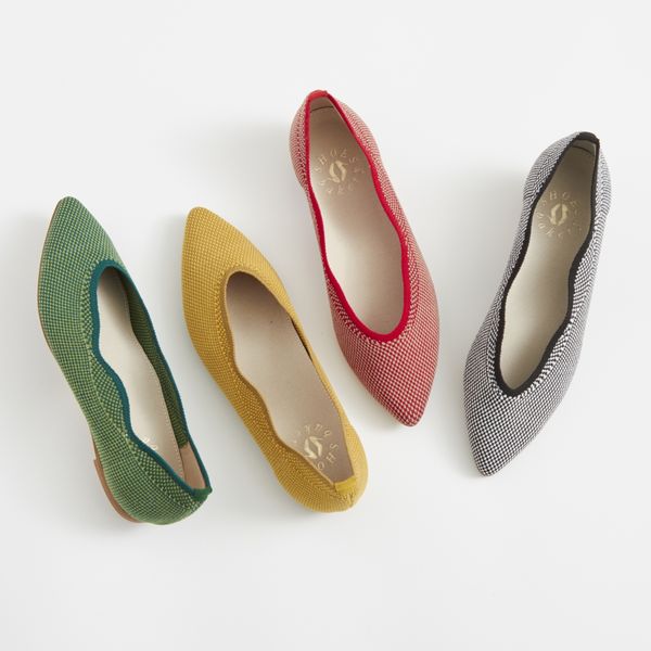 SHOESbakery/軽量＆足に優しいリサイクルペットボトルのニットパンプス