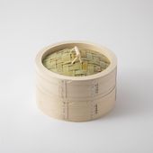 山一/中華せいろ 身＋蓋 21cm