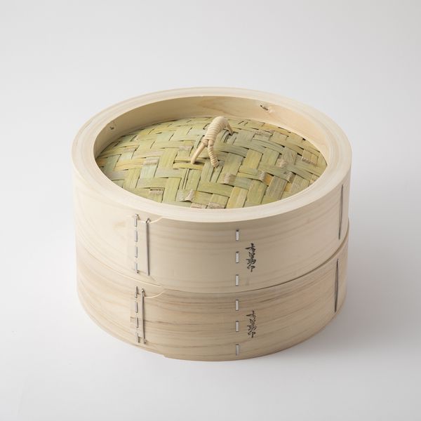山一/中華せいろ 身＋蓋 27cm -蒸し野菜も絶品に！丈夫で長持ちする