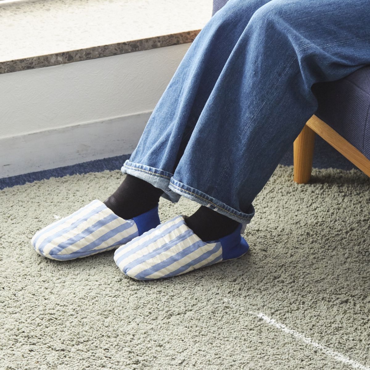 merippa/サッカーストライプ×チェックサッカー