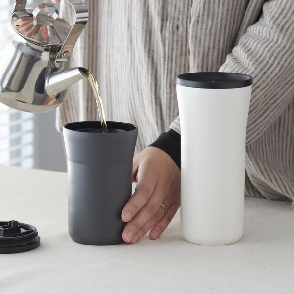 CERAMUG タンブラー 蓋つき 350ml