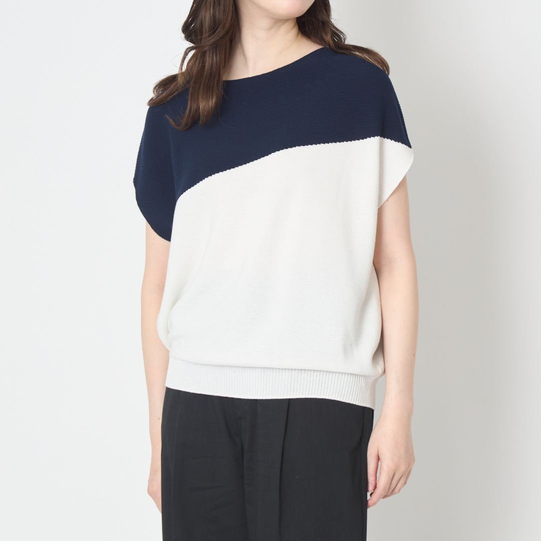 SAIFUKU/二の腕が気にならないプルオーバー