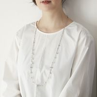 STELLA CIFFON/花びら淡水パール3wayネックレス