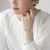 STELLA CIFFON/花びら淡水パールブレスレット