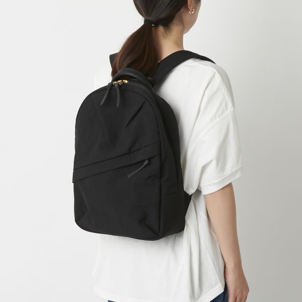 ［希少品］NIZYŪ KANŌ リュック バッグパック レザー BLACK NIZYU KANO/別注ライトナイロンリュック S -【当店限定】ゴールドが