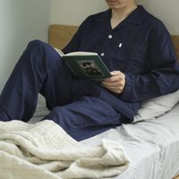 和晒二重ガーゼパジャマ メンズ