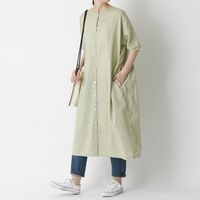 motone/ノーカラーワンピース