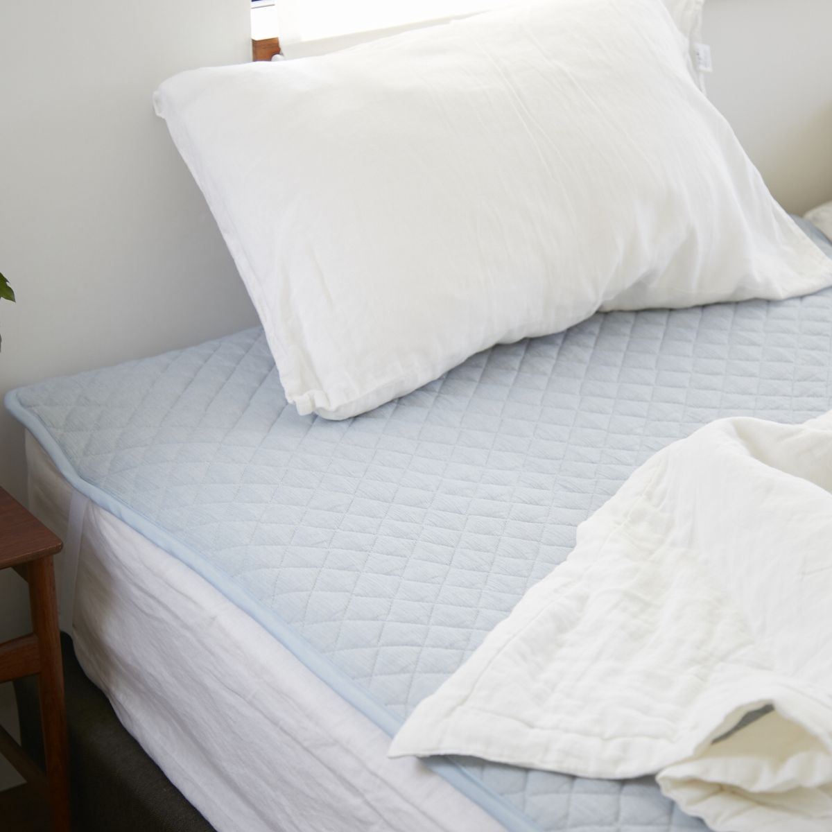 スタイルストアの高島ちぢみ　敷きパッド 2枚セット