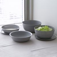 Like-it/米とぎにも使えるザルとボウル 6点セット