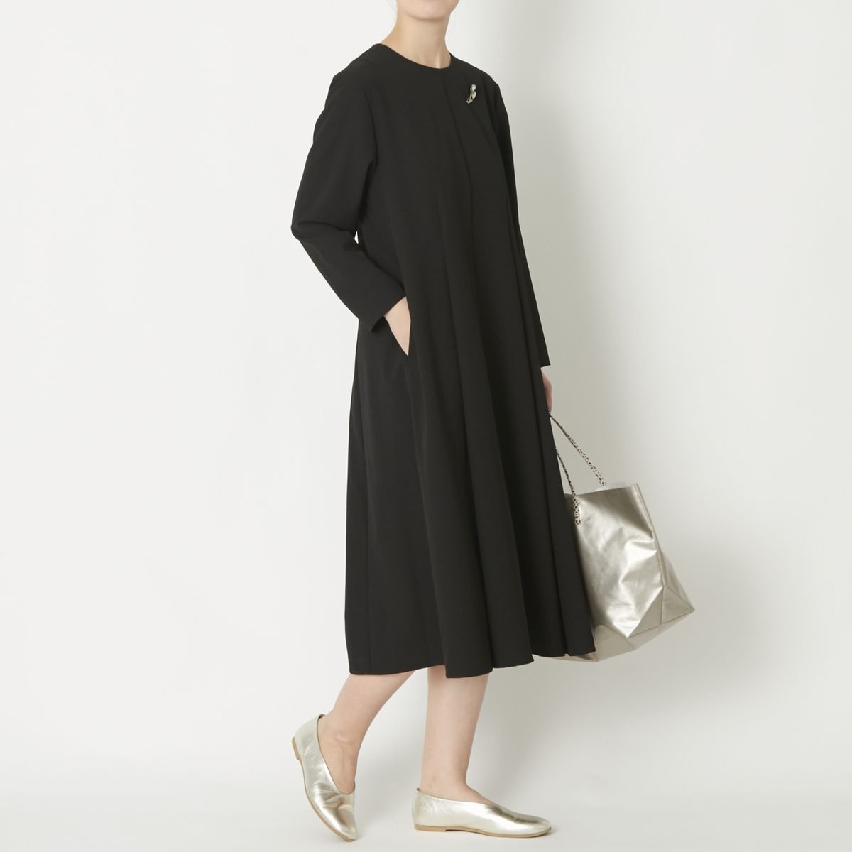 STELLA CIFFON/ウォッシャブルポリエステルのワンピース