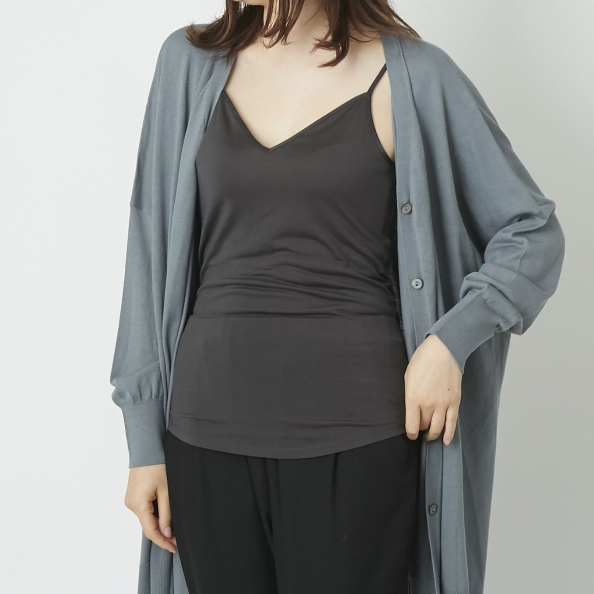 DRESS HERSELF/シルクキャミソール