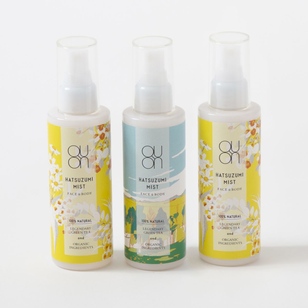 QUON/2023年初摘みミスト3本セット（ノベルティ付き）