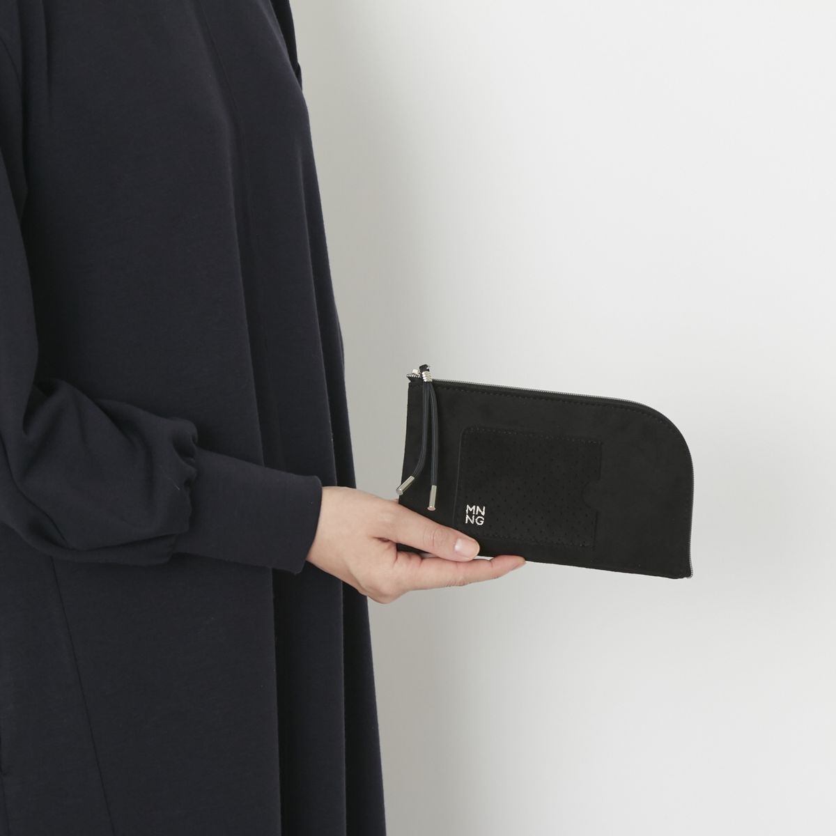 MNNG/ウルトラスエードロングウォレット