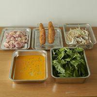 Three Snow 新越ワークス/角ざる&フタ付バット8点セット