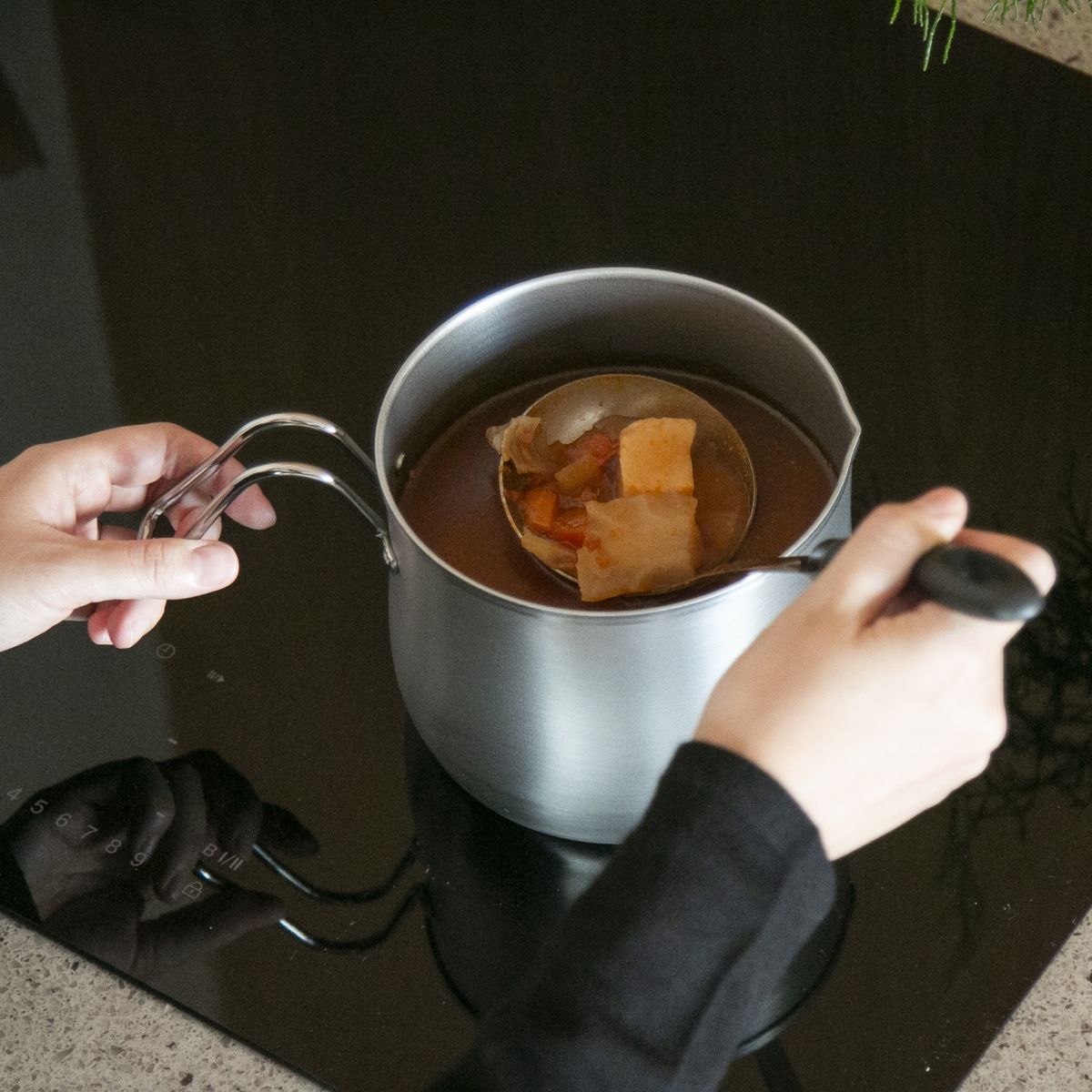 逸品物創/ステンレスマルチポット 14cm