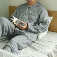 ふわふわ五重ガーゼパジャマ メンズ