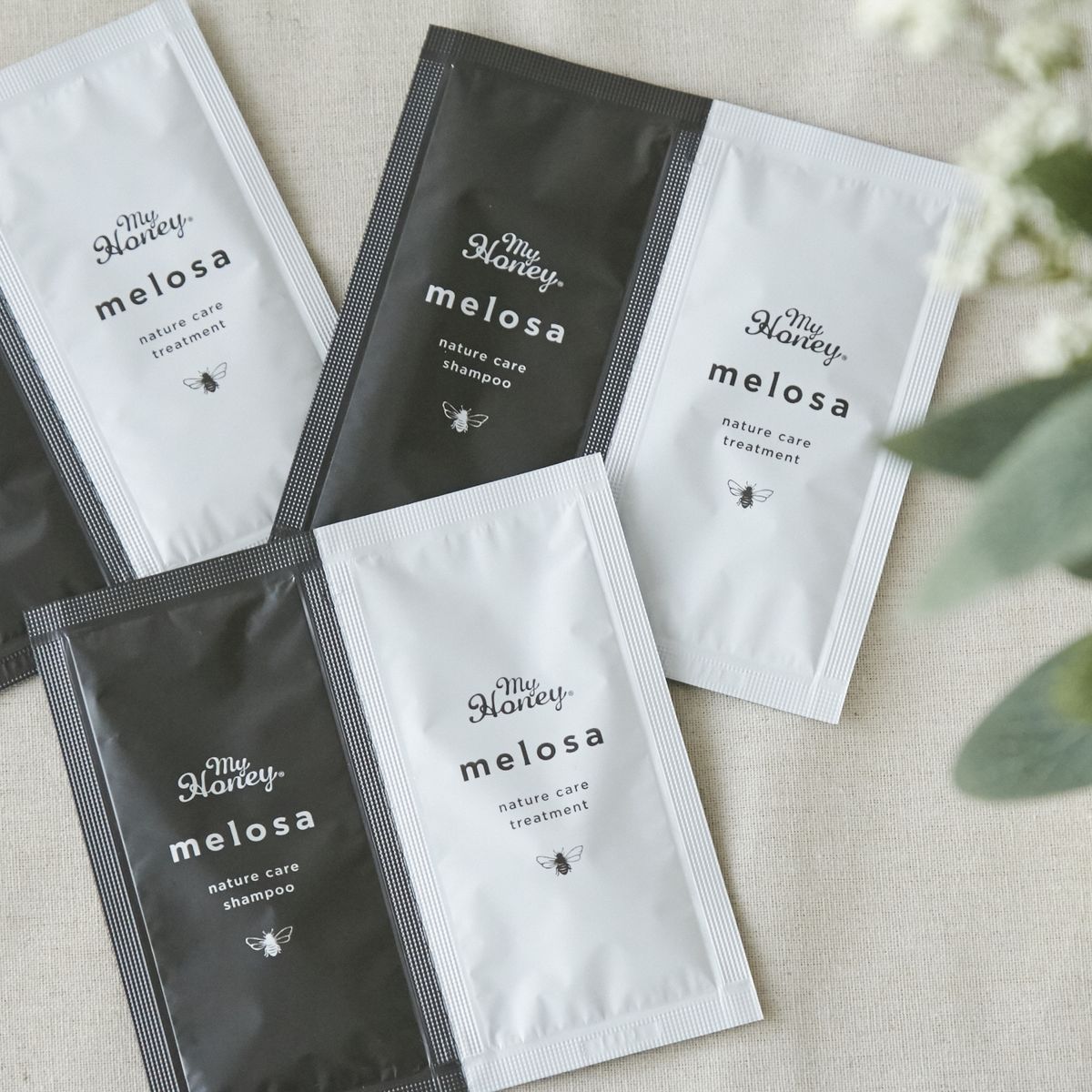 MYHONEY/melosa ネイチャーケアシャンプー・トリートメント お試し用