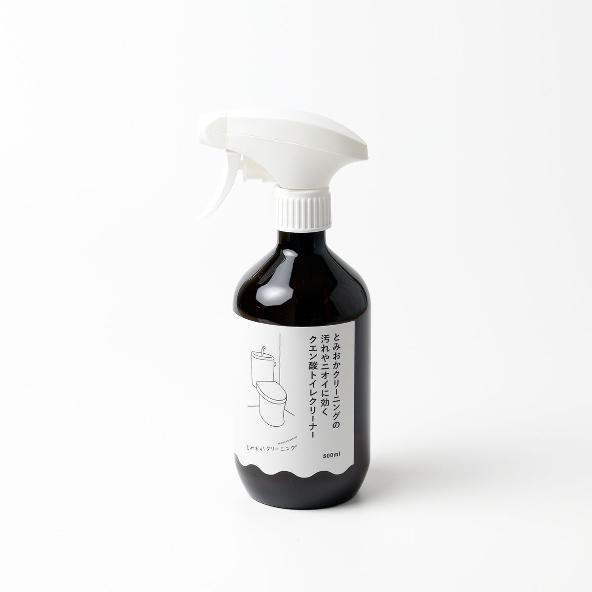 とみおかクリーニング/汚れやニオイに効くクエン酸トイレクリーナー 500ml
