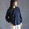 STELLA CIFFON/ボウタイ風ウォッシャブルブラウス