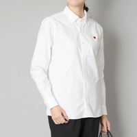 IKIJI/ワンポイント ボタンダウンシャツ