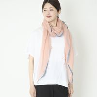 sisam/手織りオーガニックコットンふわりストール