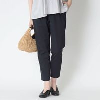 Kilka/コットンリネンテーパードパンツ