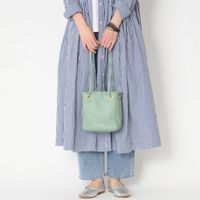 MUZICA VITA/イタリア革ロープショルダー