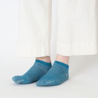 NISHIGUCHI KUTSUSHITA/リネンコットンパイルアンクレット