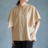 TUTIE./リヨセルコットンフレアスリーブブラウス